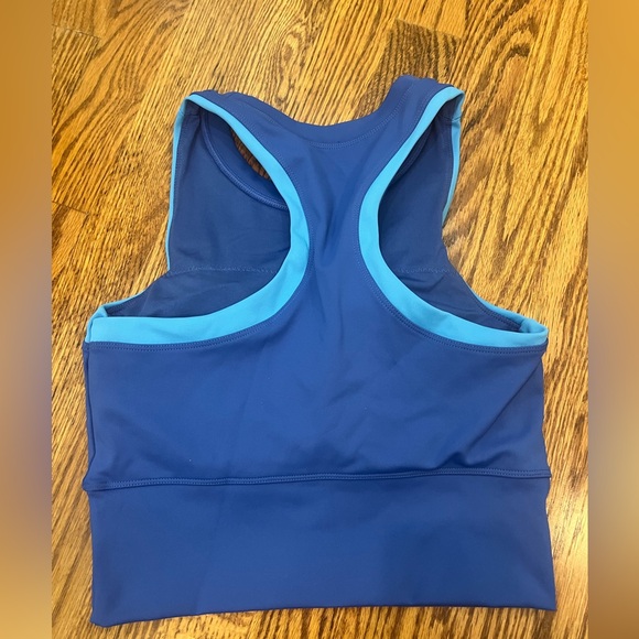 Move Theory Color Block Workout Set - Top and Leggings Blue - Picture 7 of 7